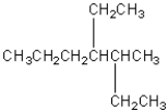 <strong>What is the IUPAC name for the following compound? </strong> A)4-ethyl-3-methylheptane B)2,3-diethylhexane C)3-propyl-4-methylhexane D)4,5-diethyldecane E)4-ethyl-5-methylheptane