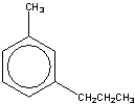 <strong>What is the correct structure for 1-methyl-4-propylbenzene?</strong> A) B) C) D) E)