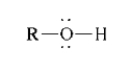 <strong>What is the general structural representation of an alcohol?</strong> A) B) C) D) E)