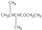 <strong>What is the correct condensed structural formula for 2,4-dimethyl-3-hexanone?</strong> A) B) C) D) E)