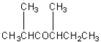 <strong>What is the correct condensed structural formula for 2,4-dimethyl-3-hexanone?</strong> A) B) C) D) E)