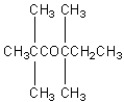 <strong>What is the correct condensed structural formula for 2,4-dimethyl-3-hexanone?</strong> A) B) C) D) E)