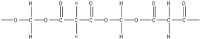 <strong>What is the polymer formed by the condensation of ethylene glycol,HOCH<sub>2</sub>CH<sub>2</sub>OH,with 1,3-propanedicarboxylic acid,HOOCCH<sub>2</sub>COOH?</strong> A) B) C) D) E)