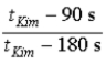 <strong>To help Kim practice for the Special Olympics,Sally runs beside him for half the required distance.She runs the remaining distance at her regular speed and arrives 90 seconds ahead of Kim.What is the ratio of Sally's regular speed to Kim's speed? Use t<sub>K</sub><sub>im</sub> for Kim's total time.</strong> A) B) C) D) E)