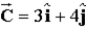 <strong>A vector, ,when added to the vector Yields a resultant vector which is in the positive y direction and has a magnitude equal to that of )What is the magnitude of ?</strong> A)3.2 B)6.3 C)9.5 D)18 E)5