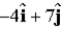 <strong>If vector Is added to vector ,the result is )If Is subtracted from ,the result is )What is the magnitude of ?</strong> A)5.1 B)4.1 C)5.4 D)5.8 E)8.2