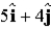 <strong>If vector Is added to vector ,the result is )If Is subtracted from ,the result is )What is the direction of (to the nearest degree)?</strong> A)225° B)221° C)230° D)236° E)206°