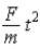 <strong>A constant force F is applied to a body of mass m that initially is headed east at velocity v<sub>0</sub> until its velocity becomes −v<sub>0</sub>.The total time of travel is 2t.The total distance the body travels in that time is</strong> A) . B) . C) . D) . E) .