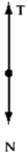 <strong>A rock attached to a string swings in a vertical circle.Which free body diagram could correctly describe the force(s)on the rock when it is at the lowest point?</strong> A) B) C) D) E)