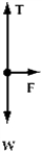 <strong>A rock attached to a string swings in a vertical circle.Which free body diagram could correctly describe the force(s)on the rock when it is at the lowest point?</strong> A) B) C) D) E)
