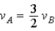 <strong>Two clowns are launched from the same spring-loaded circus cannon with the spring compressed the same distance each time.Clown A has a 40-kg mass;clown B a 60-kg mass.The relation between their speeds at the instant of launch is</strong> A) . B) . C)v<sub>A</sub> = v<sub>B</sub>. D) . E) .
