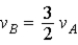 <strong>Two clowns are launched from the same spring-loaded circus cannon with the spring compressed the same distance each time.Clown A has a 40-kg mass;clown B a 60-kg mass.The relation between their speeds at the instant of launch is</strong> A) . B) . C)v<sub>A</sub> = v<sub>B</sub>. D) . E) .