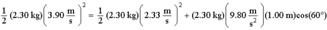 <strong>The equation below is the solution to a physics problem: ) The most likely physical situation it describes is</strong> A)a 2.30 kg cart rolling up a 30° incline. B)a 2.30 kg cart rolling down a 30° incline. C)a 2.30 kg cart rolling up a 60° incline. D)a 2.30 kg cart rolling down a 60° incline. E)a 2.30 kg cart rolling down a 90° incline.