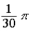 <strong>Exhibit 10-1 The figure below shows a graph of angular velocity versus time for a woman bicycling around a circular track. Use this exhibit to answer the following question(s). The angular speed of the hour hand of a clock,in rad/s,is</strong> A) . B) . C) . D)1 800π. E)7 200π.