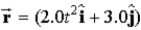 <strong>A 3.0-kg particle has a position vector given by Where Is in meters and t is in seconds.What is the angular momentum of the particle,in kg⋅m<sup>2</sup>/s,about the origin at t = 2 s?</strong> A)72 B)−72 C)24 D)−24 E)22