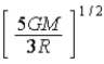 <strong>A projectile is launched from the surface of a planet (mass = M,radius = R).What minimum launch speed is required if the projectile is to rise to a height of 2R above the surface of the planet? Disregard any dissipative effects of the atmosphere.</strong> A) B) C) D) E)