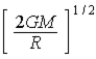 <strong>An object is released from rest at a distance h above the surface of a planet (mass = M,radius = R < h).With what speed will the object strike the surface of the planet? Disregard any dissipative effects of the atmosphere of the planet.</strong> A) B) C) D) E)