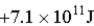 <strong>A satellite revolves around the Earth in a circular orbit with a mechanical energy of j.What is its kinetic energy?</strong> A) B) C) D) E)