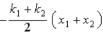 <strong>The mass in the figure below slides on a frictionless surface.When the mass is pulled out,spring 1 is stretched a distance x<sub>1</sub> from its equilibrium position and spring 2 is stretched a distance x<sub>2</sub>.The spring constants are k<sub>1</sub> and k<sub>2</sub> respectively.The force pulling back on the mass is: </strong> A)−k<sub>2</sub>x<sub>1</sub>. B)−k<sub>2</sub>x<sub>2</sub>. C)−(k<sub>1</sub>x<sub>1</sub> + k<sub>2</sub>x<sub>2</sub>). D) . E) .