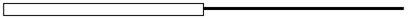 <strong>The figure below represents a string which has a heavy section and a light section.The mass per unit length of the heavy section is 16 times as large as the mass per unit length of the light section.When the string is under tension,the speed of a pulse traveling in the heavy section is ____ times the speed of that same pulse traveling in the light section. </strong> A) B) C) D)2 E)4