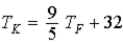<strong>A student has written the equation below to convert a temperature in degrees Fahrenheit into Kelvins.What is wrong with this equation? </strong> A)The factor in front of T<sub>F</sub> should be . B)The numerical factor should multiply (T<sub>F</sub> − 32). C)An additional 273.15 Kelvins must be added to the right side of the equation. D)All the corrections above are required. E)Only corrections (b)and (c)are required.