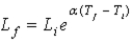 <strong>When the coefficient of linear expansion,α,and the temperature change,T<sub>f</sub> − T<sub>i</sub>,are large,a length L<sub>i</sub> of a solid substance expands in length to</strong> A)L<sub>f</sub> = αL<sub>i</sub>(T<sub>f</sub> - T<sub>i</sub>). B)L<sub>f</sub> = L<sub>i</sub>[1 + α(T<sub>f</sub> - T<sub>i</sub>)]. C)L<sub>f</sub> = L<sub>i</sub>[1 + ln(α(T<sub>f</sub> - T<sub>i</sub>))]. D)   . E)   . <div style=padding-top: 35px> 