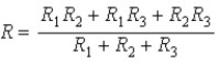 <strong>The R-value of an insulating material is the thickness of the material divided by its thermal conductivity.When an insulating material consists of three layers with R-values R<sub>1</sub>,R<sub>2</sub> and R<sub>3</sub>,the overall R-value of the insulation is given by</strong> A)R = R<sub>1</sub> + R<sub>2</sub> + R<sub>3</sub>. B) . C) . D) . E) .