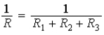 <strong>The R-value of an insulating material is the thickness of the material divided by its thermal conductivity.When an insulating material consists of three layers with R-values R<sub>1</sub>,R<sub>2</sub> and R<sub>3</sub>,the overall R-value of the insulation is given by</strong> A)R = R<sub>1</sub> + R<sub>2</sub> + R<sub>3</sub>. B) . C) . D) . E) .