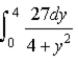 <strong>A 12-nC charge is distributed uniformly along the y axis from y = 0 to y = 4 m.Which of the following integrals is correct for the x component of the electric field at x = 2 m on the x axis?</strong> A) B) C) D) E)none of these