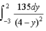 <strong>A uniform linear charge of 3.0 nC/m is distributed along the y axis from y = −3 m to y = 2m.Which of the following integrals is correct for the magnitude of the electric field at y = 4 m on the y axis?</strong> A) B) C) D) E)none of these
