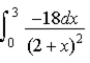 <strong>A uniform linear charge of 2.0 nC/m is distributed along the x axis from x = 0 to x = 3 m.Which of the following integrals is correct for the x component of the electric field at y = 2 m on the y axis?</strong> A) B) C) D) E)none of these