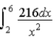 <strong>A 24-nC charge is distributed uniformly along the x axis from x = 2 m to x = 6 m.Which of the following integrals is correct for the magnitude (in N/C)of the electric field at x = +8 m on the x axis?</strong> A) B) C) D) E)none of these