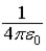 <strong>The symbol Appears in Coulomb's law because we use independently defined units for</strong> A)force and distance. B)charge and distance. C)distance and force. D)force,distance and electric charge. E)charge.