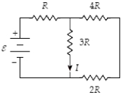 <strong>Determine R when I = 0.20 A and ε = 18 V. </strong> A)50 Ω B)8.0 Ω C)10 Ω D)20 Ω E)30 Ω