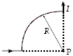 <strong>The segment of wire (total length = 6R,including the incoming and outgoing portions of the wire)is formed into the shape shown and carries a current I.What is the magnitude of the resulting magnetic field at the point P? </strong> A) B) C) D) E)