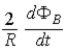 <strong>A metal rod of length L in a region of space where a constant magnetic field points into the page rotates about an axis through its center at constant angular velocity ω.The ends,A and E,make contact with a split ring that connects to an external circuit.The current in the external circuit of resistance R has magnitude </strong> A)0. B) . C) . D) . E) .