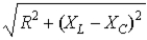 <strong>The total impedance Z of an RLC circuit driven by an ac voltage source at angular frequency ω is,</strong> A) B) C) D) E)