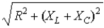 <strong>The total impedance Z of an RLC circuit driven by an ac voltage source at angular frequency ω is,</strong> A) B) C) D) E)