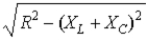 <strong>The total impedance Z of an RLC circuit driven by an ac voltage source at angular frequency ω is,</strong> A) B) C) D) E)