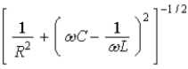 <strong>The impedance of the parallel RLC circuit shown is given by </strong> A) B) C) D) E)