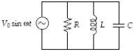 <strong>The phase angle between V and I is </strong> A) B) C) D) E)