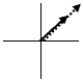 <strong>The graphs below represent current and voltage phasors at one instant of time.The solid arrows represent the voltage phasors,ΔV,and the dashed arrows represent the current phasors,I<sub>max</sub>.The graph which shows the correct relationship between current and voltage phasors for an inductor in an RL circuit is</strong> A) B) C) D) E)