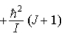 <strong>When a molecule jumps from a rotational energy level characterized by the rotational quantum number J to one characterized by J + 1,the change in energy,EJ<sub> + 1</sub> − E<sub>J</sub>,is</strong> A)   . B)   . C)   . D)   . E)   . <div style=padding-top: 35px> 