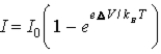 <strong>When a voltage ΔV is applied to a p-n junction diode at absolute temperature T,the current voltage relationship is</strong> A)   . B)   . C)   . D)   . E)   . <div style=padding-top: 35px> 