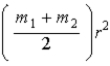 <strong>When calculating the rotational kinetic energy of a diatomic molecule,with atoms of mass m<sub>1</sub> and m<sub>2</sub>,the moment of inertia about an axis passing through the molecule's center of mass,with r the atomic separation,is</strong> A)   . B)   . C)   . D)   . E)   . <div style=padding-top: 35px> 