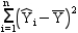 <strong>What is the formula for total sum of squares (TSS)</strong> A) B) C) D)