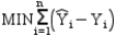 <strong>The objective function in regression analysis is</strong> A) B) C) D)
