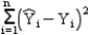 <strong>Error sum of squares (ESS) is computed as</strong> A) B) C) D)
