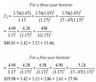 Note that the variation between $40.01 and $39.98 is,of course,a rounding error.  
