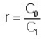 <strong>The rate of return can be shown as:</strong> A) B) C) D)